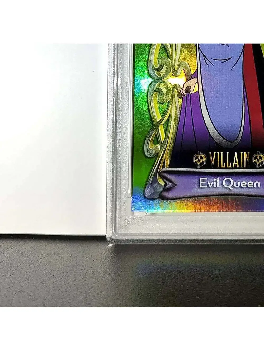 Evil Queen 2025 Topps Disney #172 Card Snow White and the Seven Dwarfs PSA 8
